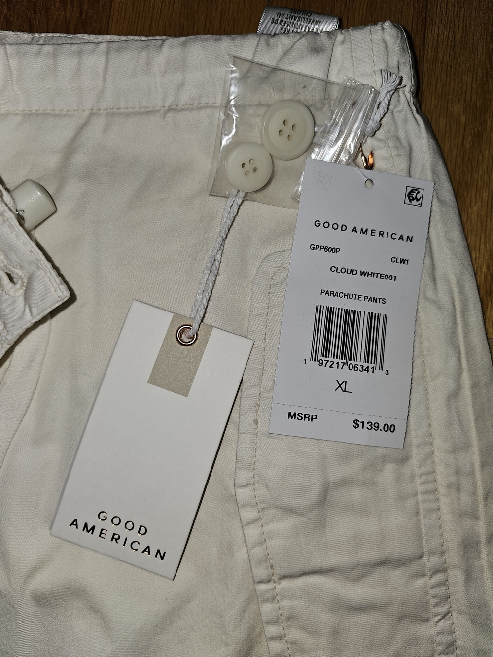 Good American Parachute Pants XL NWT - Picture 4 of 6